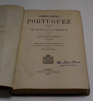 CODIGO PENAL PORTUGUEZ