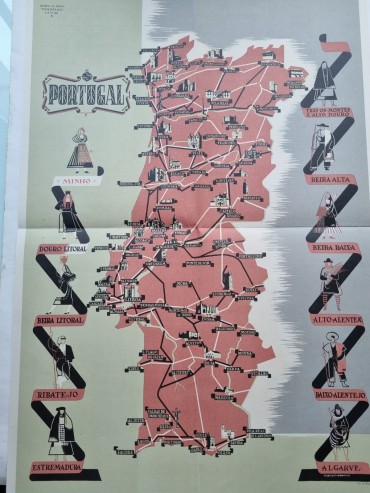 MAPA PRINCIPAIS MONUMENTOS DE PORTUGAL 