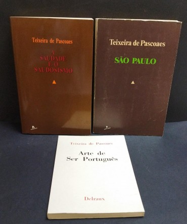 TEIXEIRA DE PASCOAES - 3 PUBLICAÇÕES