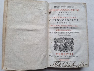 INSTITUTIONUM CHRONOLOGICARUM 