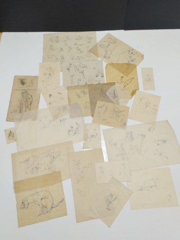 Lote de miniaturas - Júlio Teixeira Bastos (séc. XIX/XX)