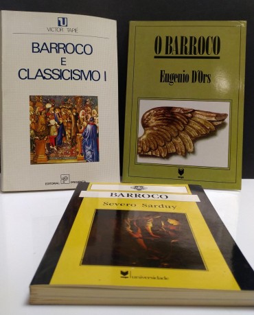 BARROCO - 3 PUBLICAÇÕES