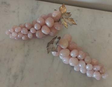 Par de cachos de uvas