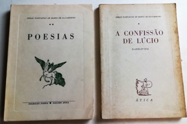 2 LIVROS MÁRIO DE SÁ CARNEIRO