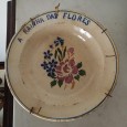 Prato falante «A rainha das flores»