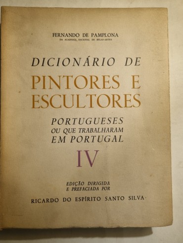 DICIONÁRIO DE PINTORES E ESCULTORES 
