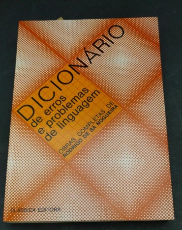 DICIONÁRIO DE ERROS E PROBLEMAS DE LINGUAGEM