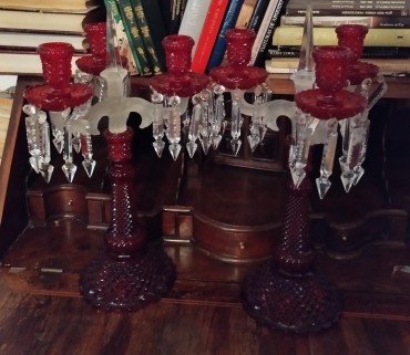 Par de candelabros