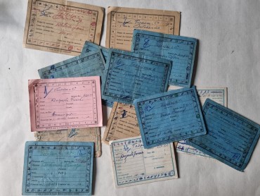 CUPÕES TRABALHADORES INDIGENAS MOÇAMBIQUE COLONIAL