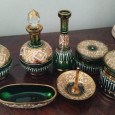 Lote de utensílios de toucador 