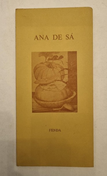 RARA PLAQUETE DAS EDIÇÕES FENDA