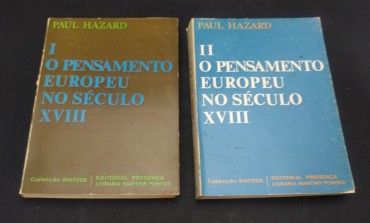 O PENSAMENTO EUROPEU NO SÉCULO XVIII - 2 TOMOS