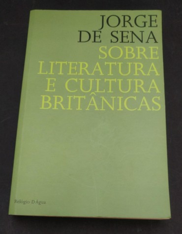 SOBRE A LITERATURA E CULTURA BRITÂNICAS