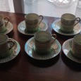 Seis chávenas de café