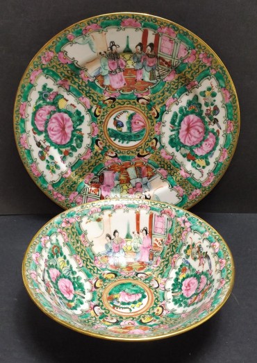 Taça e prato 
