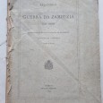 RELATÓRIO DA GUERRA DA ZAMBEZIA EM 1888 