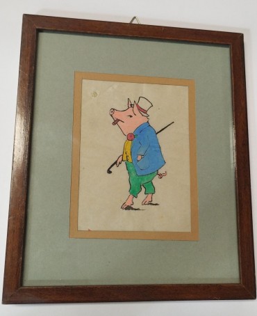 «Porco» - JÚLIO TEIXEIRA BASTOS (1860-1922)