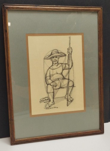 «Pescador» - THOMAZ DE MELLO (1906-1990)