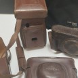 Lote de estojos de máquinas fotográficas 
