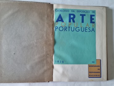 CATÁLOGO DA EXPOSIÇÁO DE ARTE POPULAR PORTUGUESA 