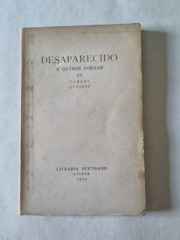 DESAPARECIDO E OUTROS POEMAS 