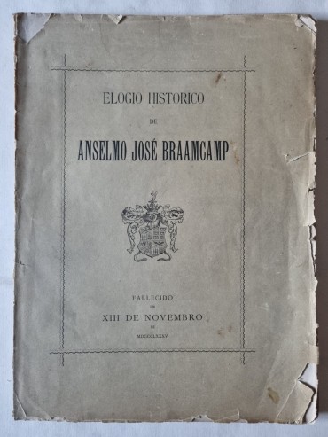 ELOGIO HISTÓRICO DE ANSELMO JOSÉ BRAAMCAMP