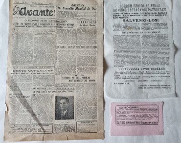 AVANTE CLANDESTINO E PROPAGANDA DO PCP CLANDESTINA