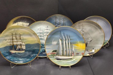 Sete pratos «Barcos»