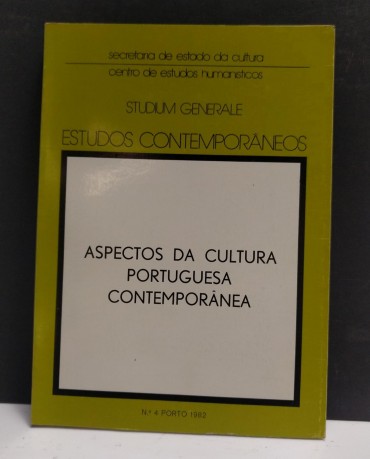 ASPECTOS DA CULTURA PORTUGUESA CONTEMPORÂNEA