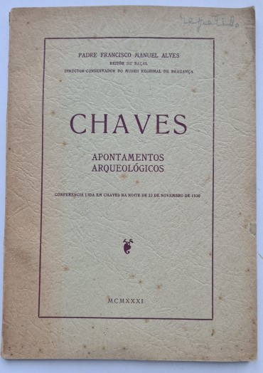 CHAVES APONTAMENTOS ARQUEOLÓGICOS