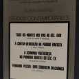 ESTUDOS CONTEMPORÂNEOS