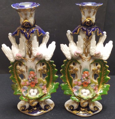 Par de candelabros