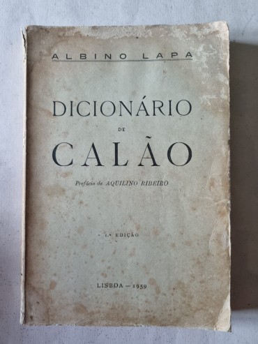 DICIONÁRIO DE CALÃO