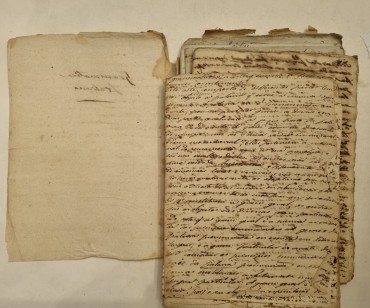 MANUSCRITO PORTUGUÊS SÉC XVIII