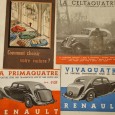 CATÁLOGOS AUTOMÓVEIS ANTIGOS
