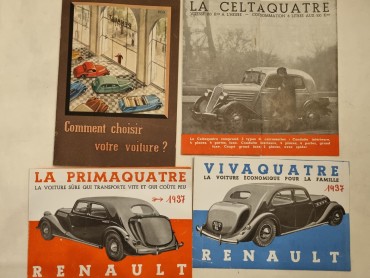CATÁLOGOS AUTOMÓVEIS ANTIGOS