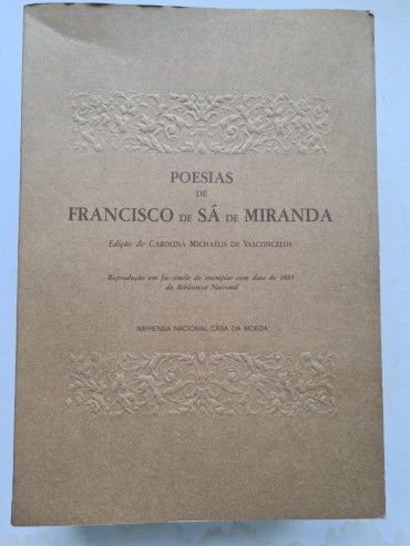 POESIAS DE FRANCISCO SÁ DE MIRANDA