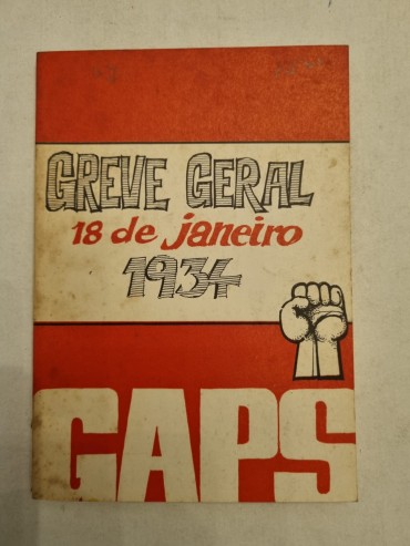 GREVE GERAL 18 DE JANEIRO 1934