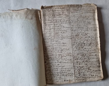 MANUSCRITO PORTUGUÊS SÉX XVIII