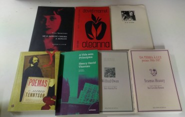 LOTE DIVERSO LITERATURA ESTRANGEIRA - 8 PUBLICAÇÕES