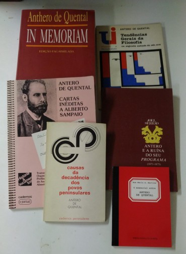 ANTERO DE QUENTAL - 6 PUBLICAÇÕES