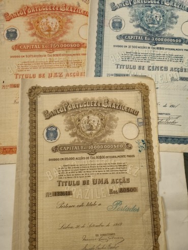 TÍTULOS DE ACÇÕES