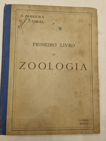 PRIMEIRO LIVRO DE ZOOLOGIA