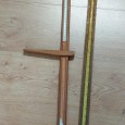 Duas Réguas antropométricas pediátricas Vintage