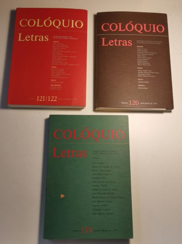 COLÓQUIO LETRAS - 3 PUBLICAÇÕES
