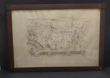 «Vista de Lisboa» - CARLOS BOTELHO (1899-1982) 