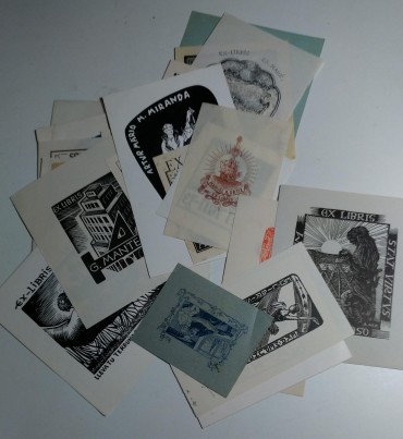 CONJUNTO DE EX-LIBRIS