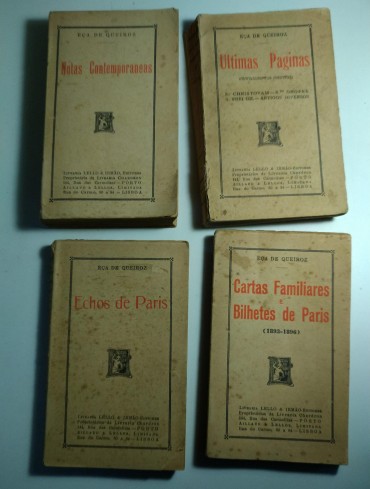 EÇA DE QUEIROZ  - 4 PUBLICAÇÕES