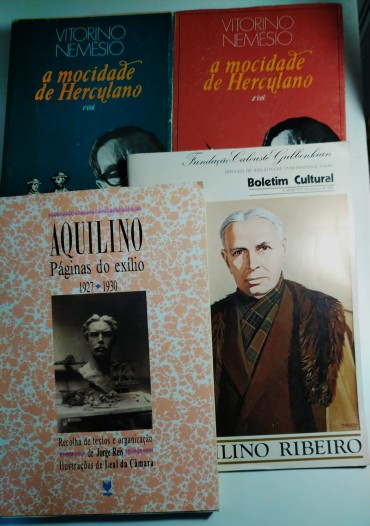 AQUILINO E VITORINO NEMÉSIO - 4 PUBLICAÇÕES