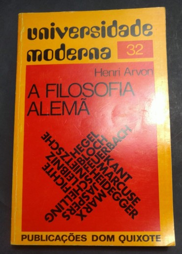 A FILOSOFIA ALEMÃ